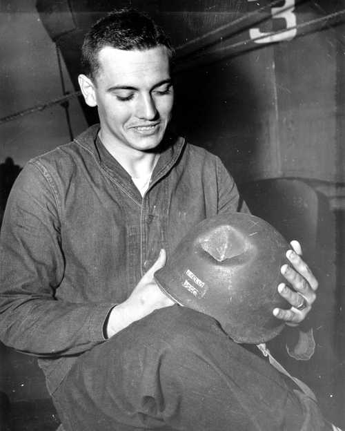 Helmet Saved His Life
