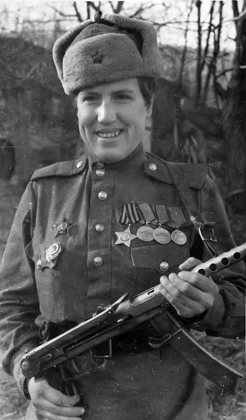 Senior sergeant Maria Saltykova