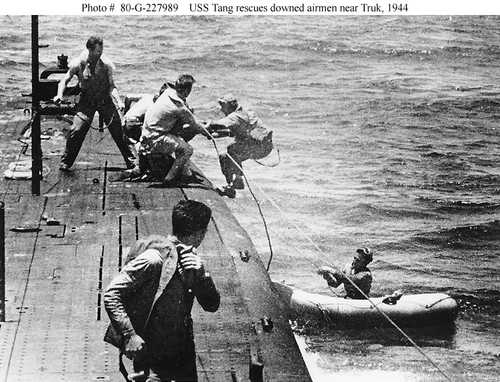 Rescuing aircrew men