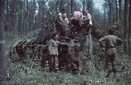Romanian R-2 Tank, Eastern Front