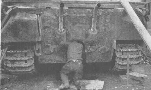 Maintenance at front