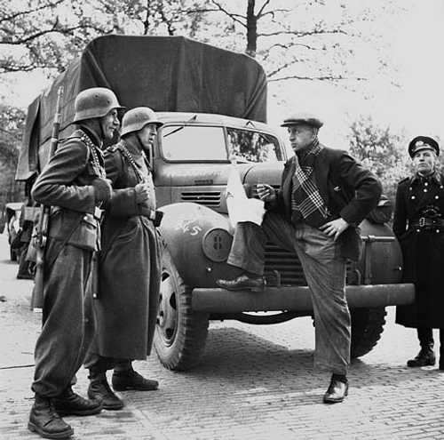 Canadians & German put killing aside to save lives
