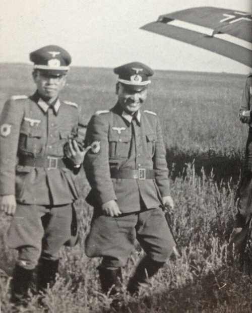 German Army Asian Officer
