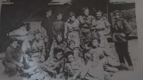 Group of Night Witches from Russia