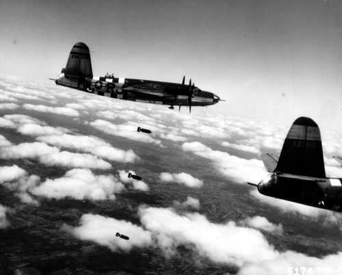 Two B-26 Marauders