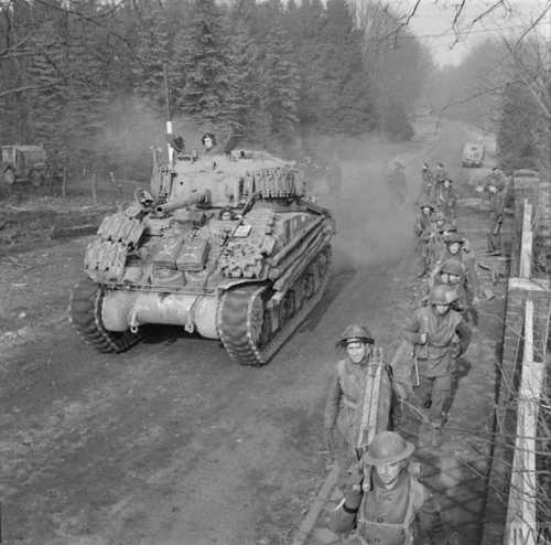 British Forces on the move
