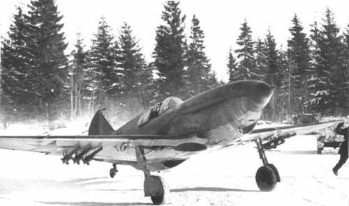 LAGG-3 with rockets