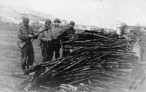 Weapons of German POW's