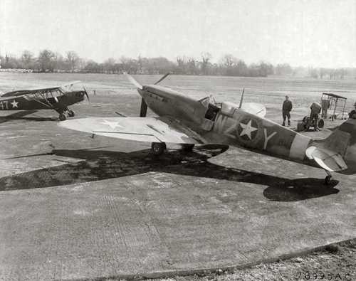309th FS Spitfire