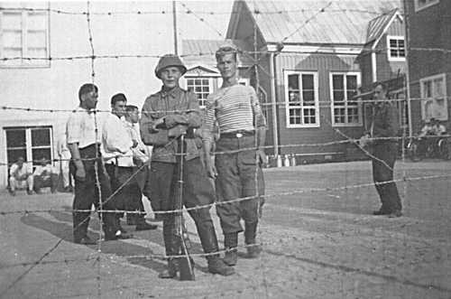 P.O.W. camp