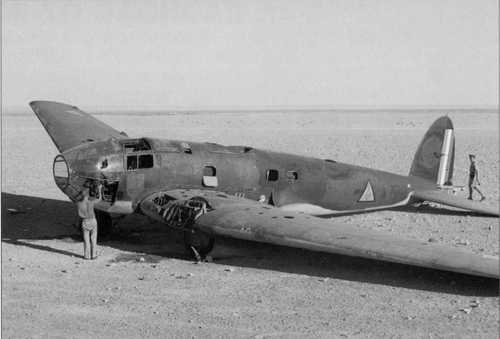 Heinkel in Iraqi colors