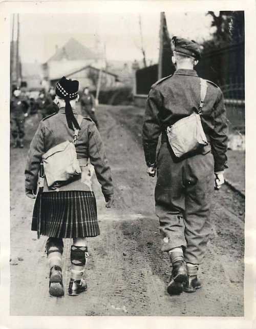Kilt versus trousers
