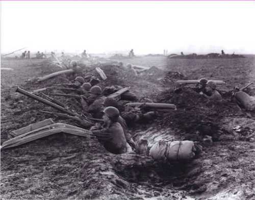 American trench line
