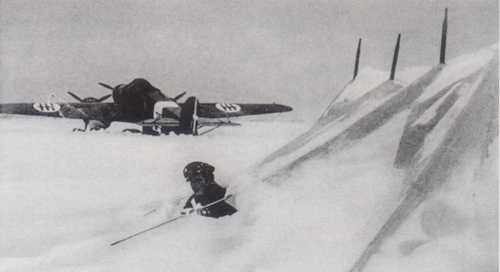 A rough network of airfields 
