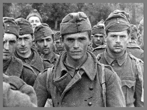 Magyar Faces at Voronezh, Russia, 1942