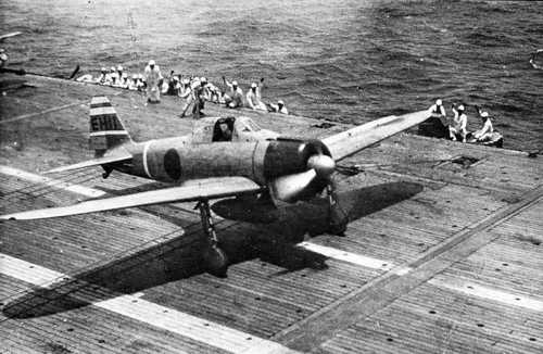 Zero Fighter at the Battle of Santa Cruz