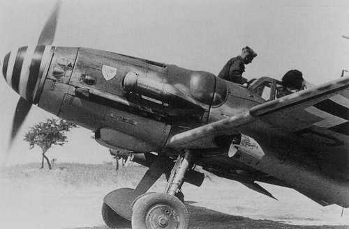 Bf 109 rocket launcher
