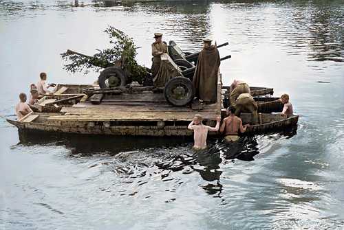 River crossing, 1944