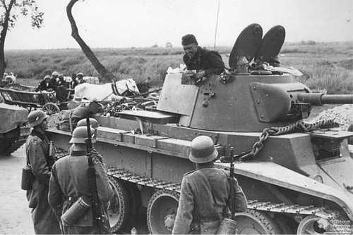 Germans meet Russians
