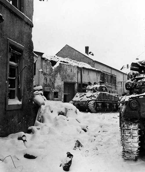 Tanks in town