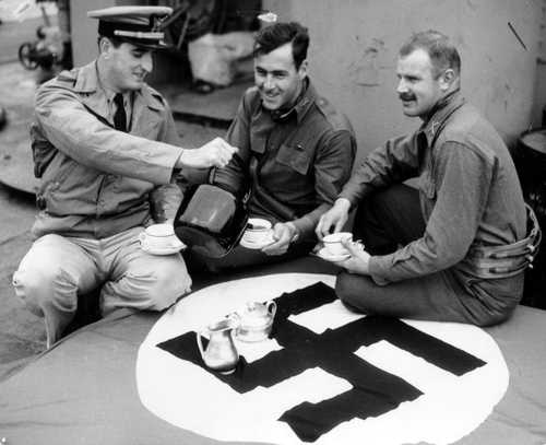 Nazi Flag Trophy