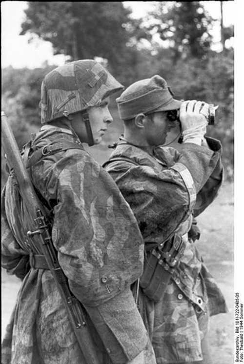 Observing enemy