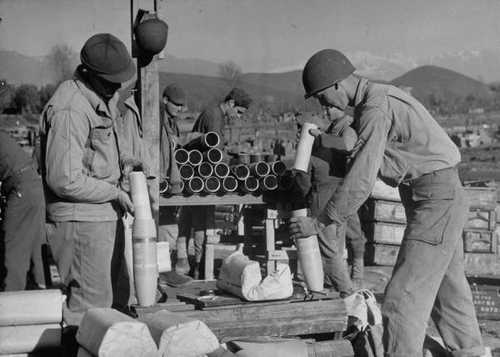 Artillery propaganda leaflets 