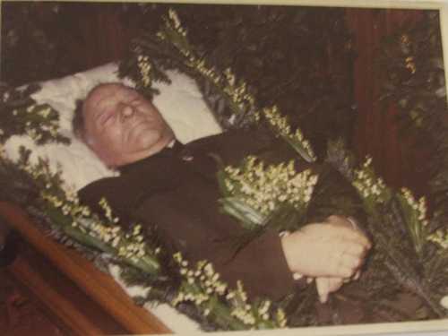 "Sepp" Dietrich funeral