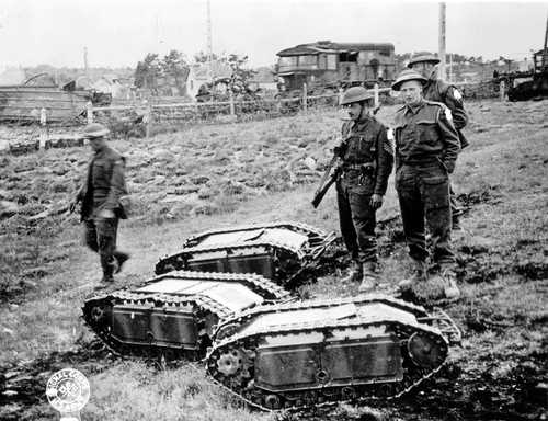 German Mini Tracked Vehicles