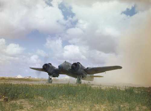 Beaufighter warms up