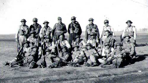 Training at Currie Barracks, Calgary, Alberta