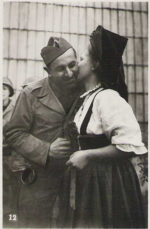 Alsacian's kiss