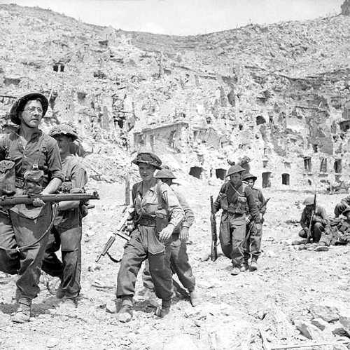 Ruins, after the battle
