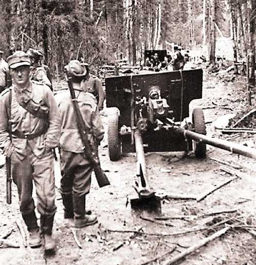 anti-tank guns