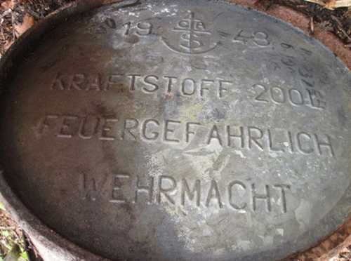 German barrel 1943 