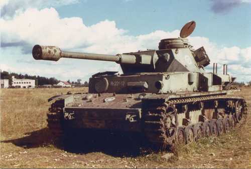Panzer MkIV Mdl J - Lappeenranta - 1976