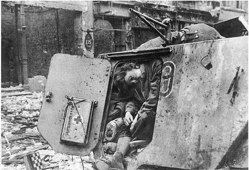Back View; Nordland Armored Car, Berlin