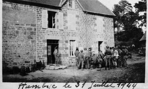 Hambrye France  WW2 July 31 1944
