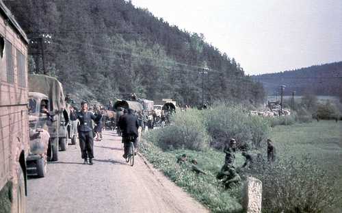 Retreat at war's end