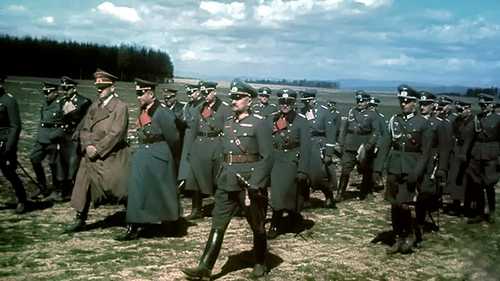 Hitler with his staff