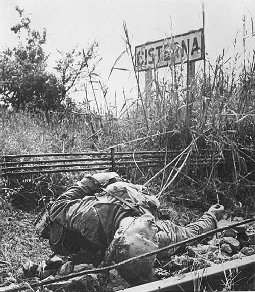 Italian front casualty