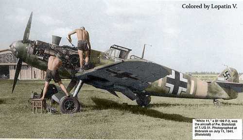 Repair Bf-109 F-2