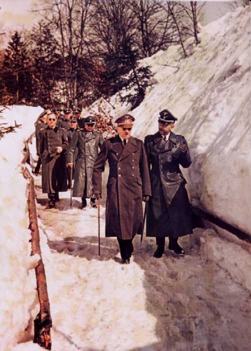 Hitler and Himmler take a Walk