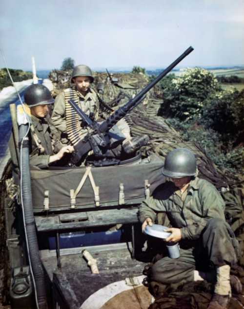 Soldiers on Half-Track