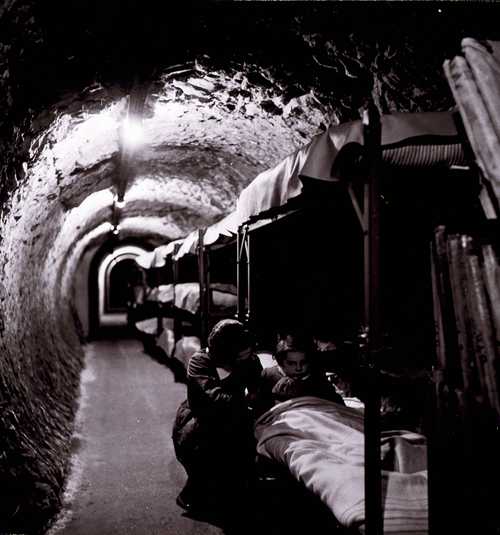 Air Raid Shelter in England