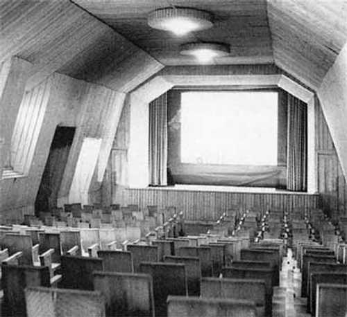 Underground movie theater