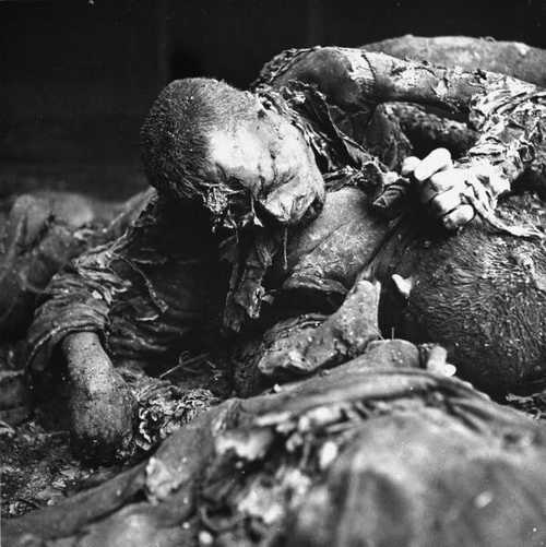 Burned alive