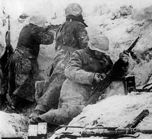 Waffen SS near Bastogne