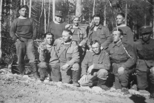Finnish 'Lanser' In Karelia Contunation War.