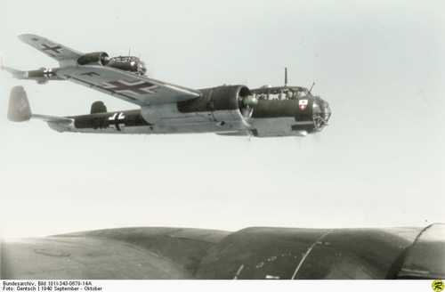 Do-17's of KG3 (colorized)
